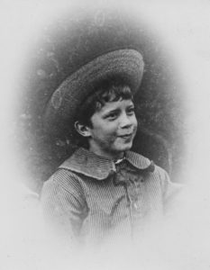 Arthur Ransome aged approx 5 (c) Arthur Ransome Literary Estate
