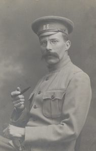 Arthur Ransome in his Russian Press Corps Uniform c1916 (c) Arthur Ransome Literary Estate